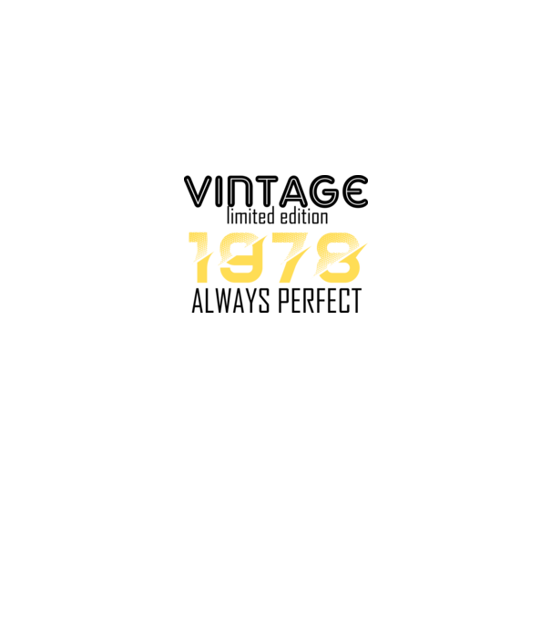 always perfect 1978 minta fehér pólón