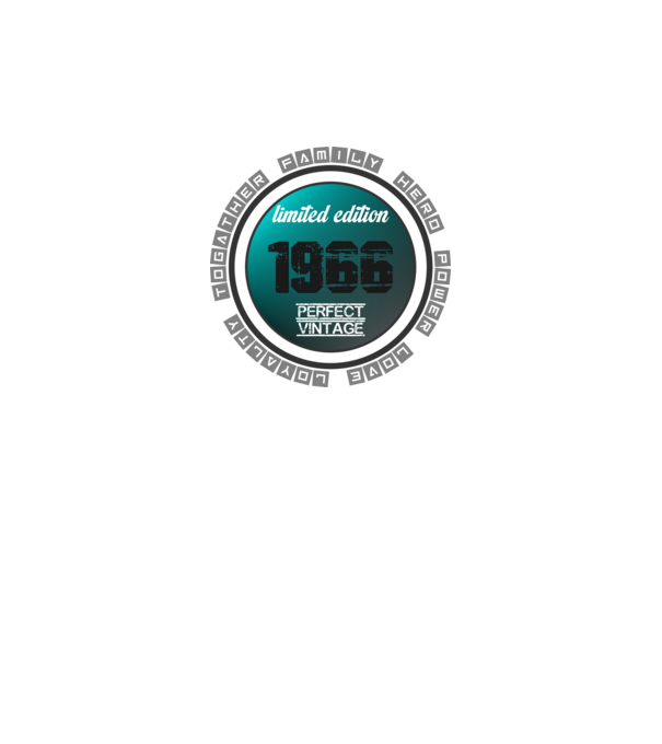 perfect 1966 minta fekete pólón