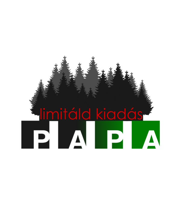 papa karácsony minta fehér pólón