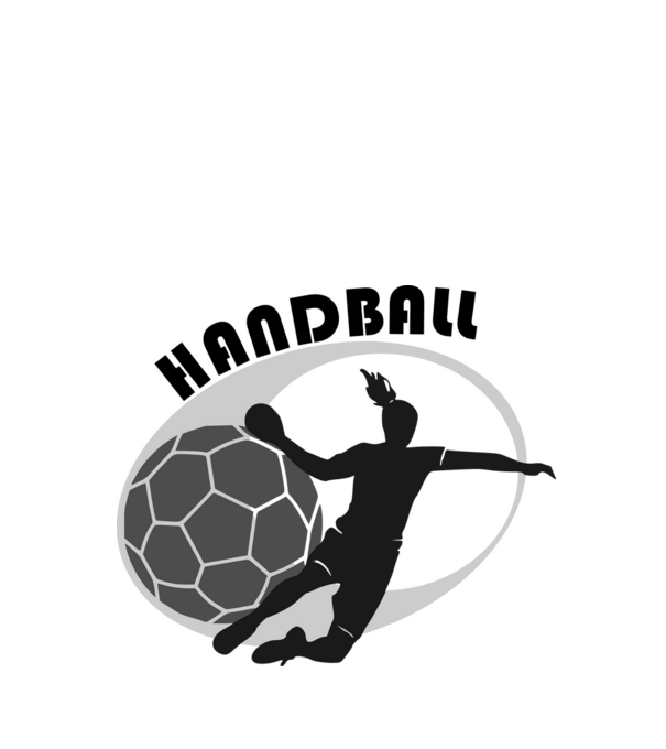 hand ball minta almazöld pólón