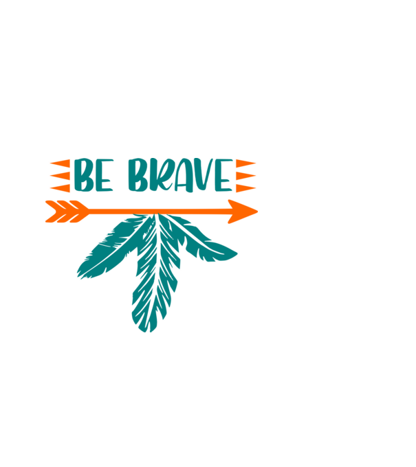 be brave02 minta almazöld pólón