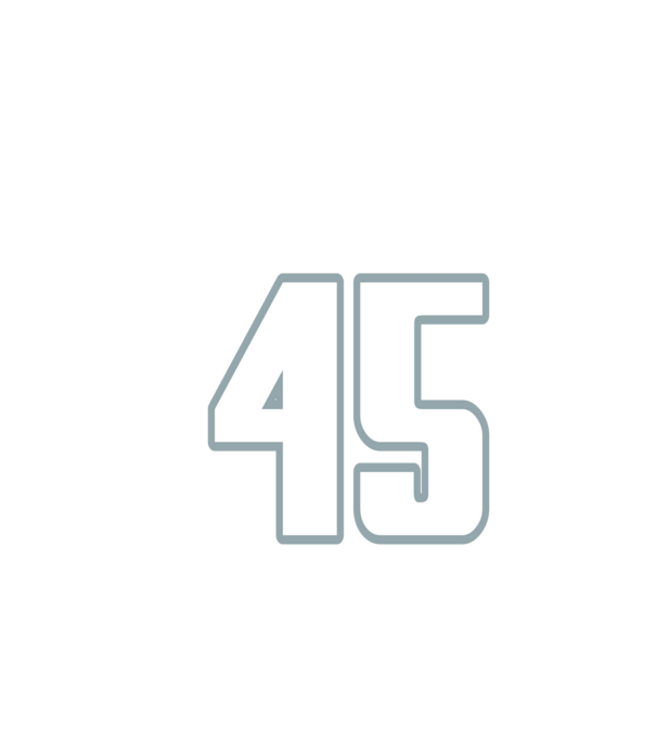 45 original minta fehér pólón