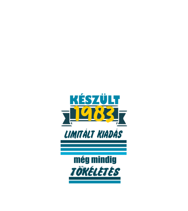 mindig tökéletes 1983 minta homokszín pólón