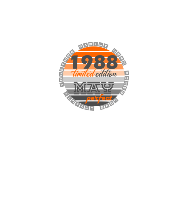 perfect 1988 minta szürke pólón