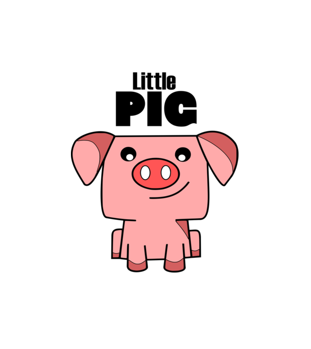 pig minta fehér pólón