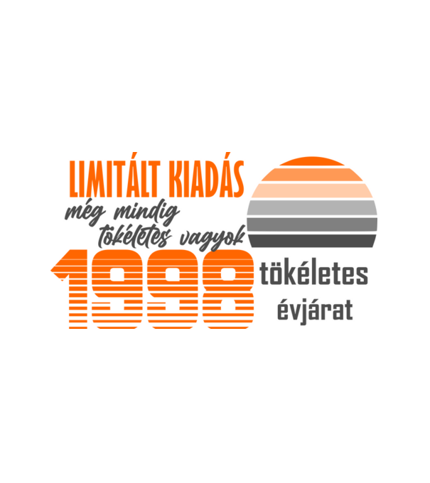 limitált kiadás 1998 minta fehér pólón