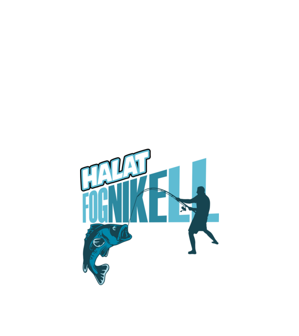 halat fogni kell minta fehér pólón