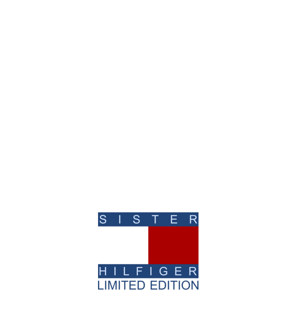 sister hilfiger minta világos rózsaszín pólón