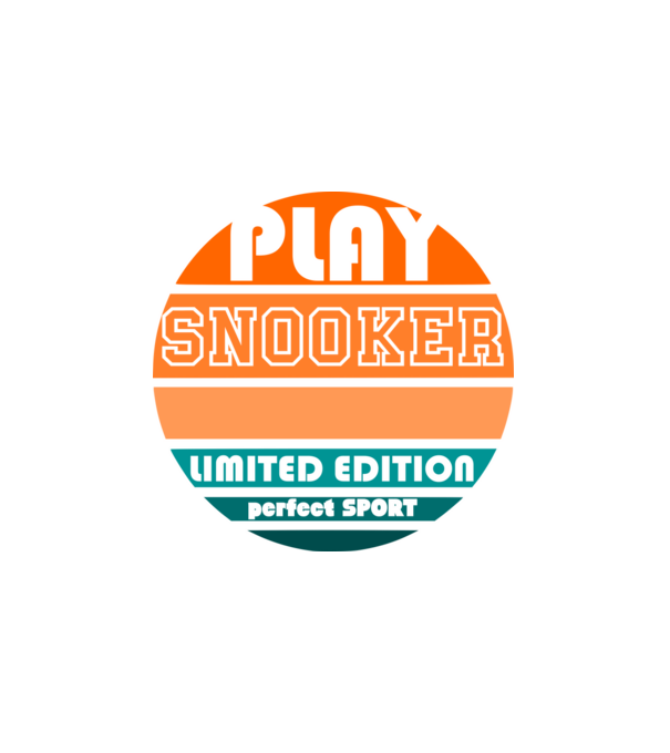 play snooker minta fehér pólón