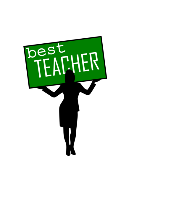 best teacher minta világoskék pólón