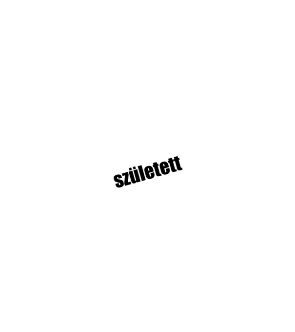 anya február minta fehér pólón