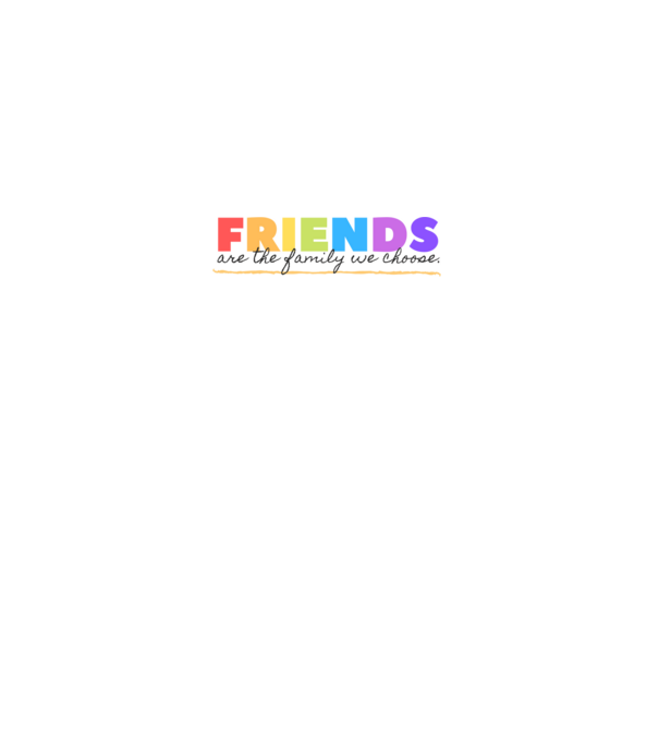 friends minta szürke pólón
