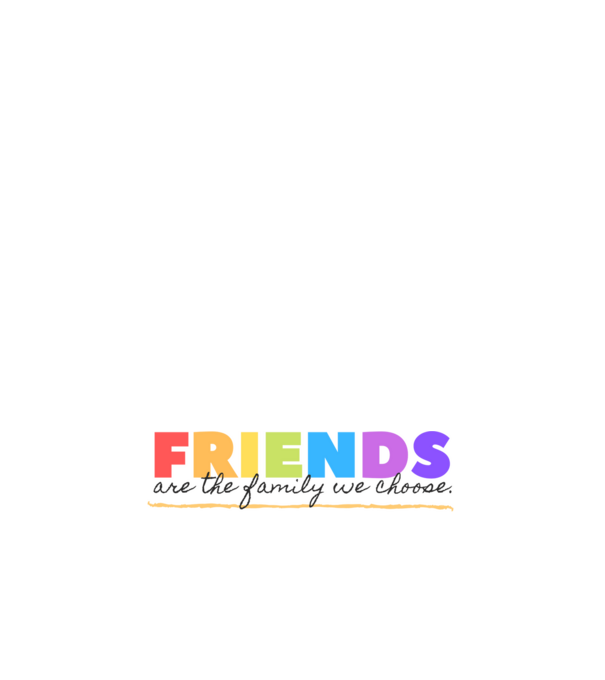 friends minta világos rózsaszín pólón