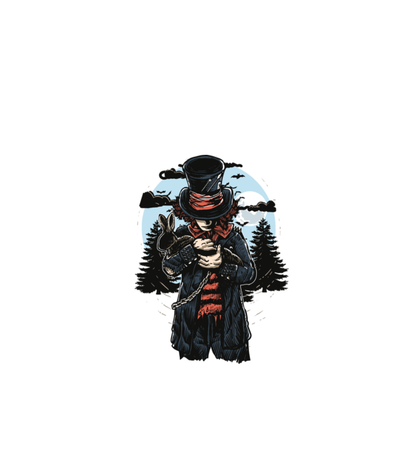 Mad Hatter minta almazöld pólón