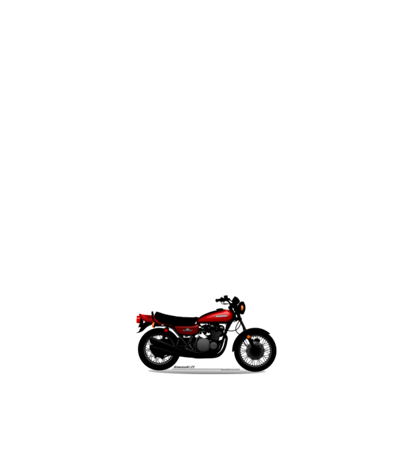 0021_Kawasaki_Z1_colored minta fehér pólón
