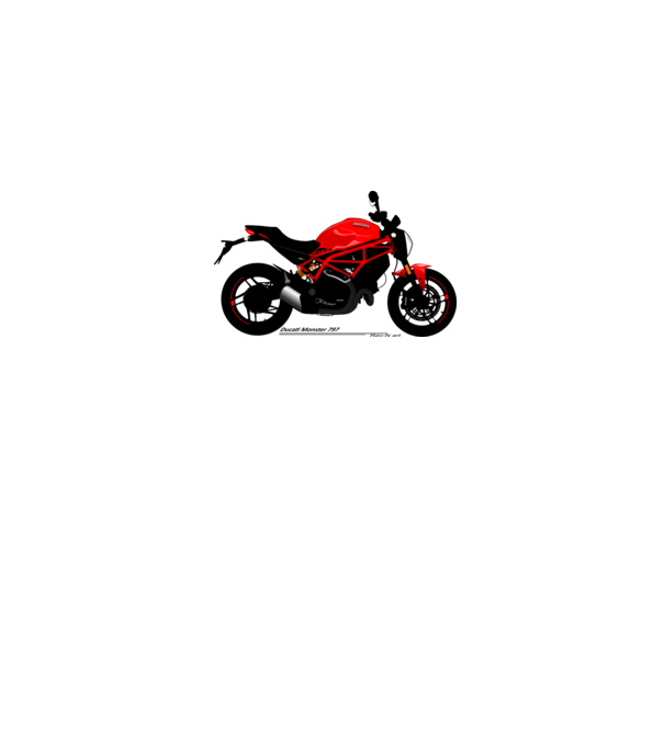 0016_Ducati_Monster_797 minta szürke pólón