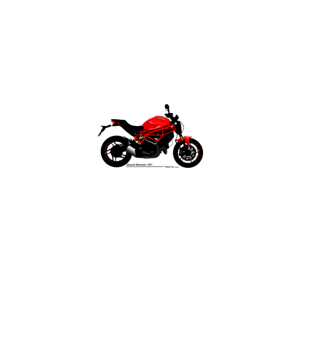 0016_Ducati_Monster_797 minta világos rózsaszín pólón