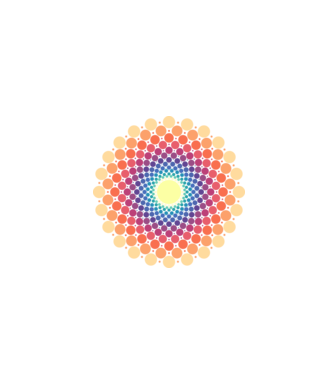 Mandala virág minta fehér pólón