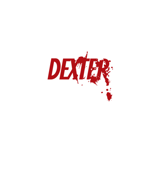 Dexter minta szürke pólón