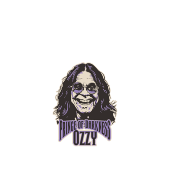 Ozzy_02 minta fekete pólón