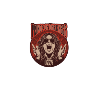Ozzy - Prince of Darkness minta türkiz pólón