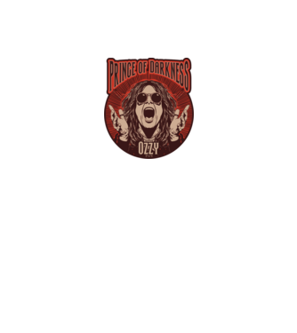 Ozzy - Prince of Darkness minta fekete pólón