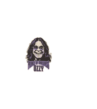 Ozzy_02 minta sötétkék pólón