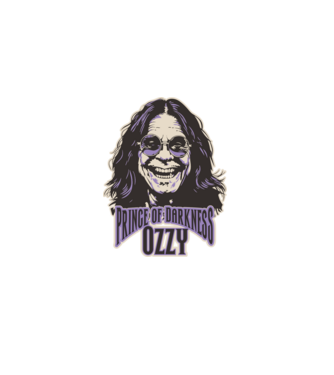 Ozzy_02 minta fekete pólón
