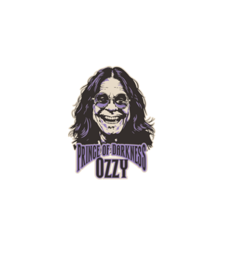 Ozzy_02 minta fekete pólón