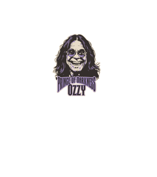 Ozzy_02 minta fekete pólón