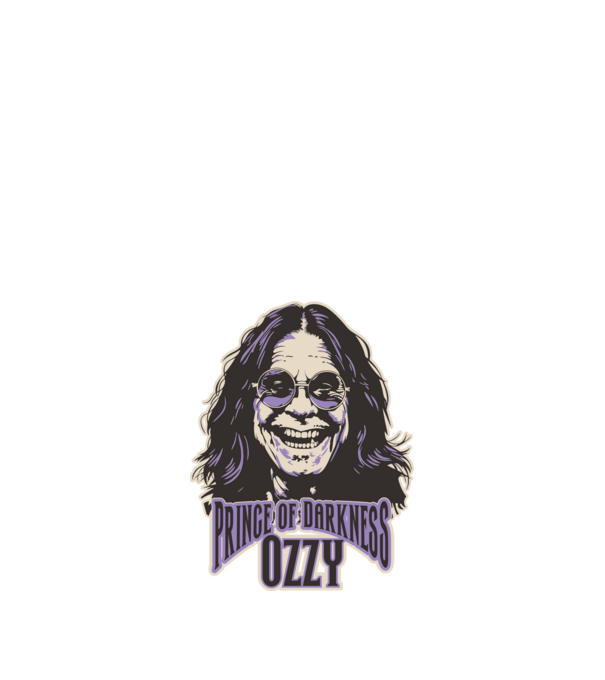 Ozzy_02 minta fekete pólón