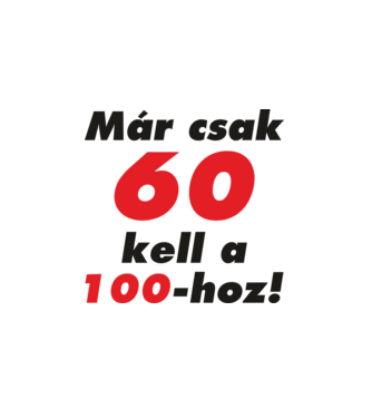 100 - 60 = 40 minta fehér pólón
