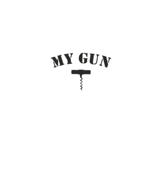 My Gun minta világoskék pólón