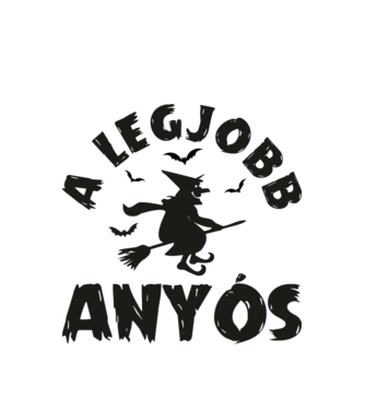 A legjobb anyós minta fehér pólón