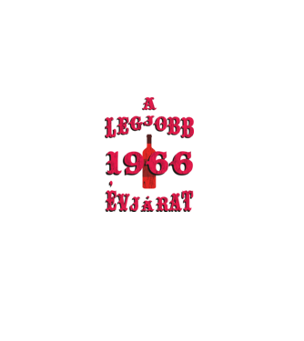 A legjobb évjárat 1966 minta szürke pólón