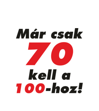 100 - 70 = 30 minta fehér pólón