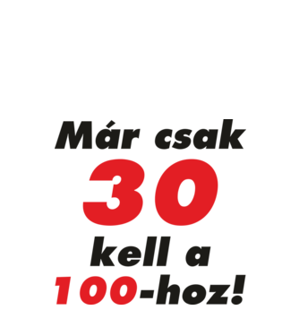 100 - 30 = 70 minta almazöld pólón