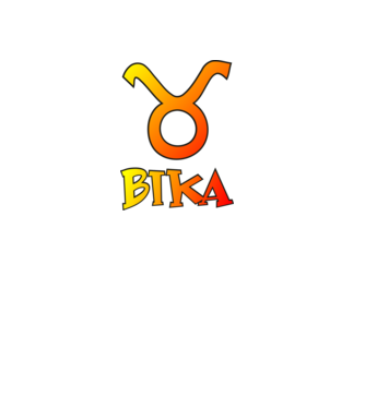 Bika minta zöld pólón