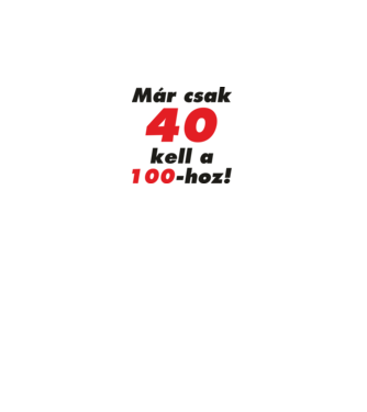 100 - 40 = 60 minta fehér pólón