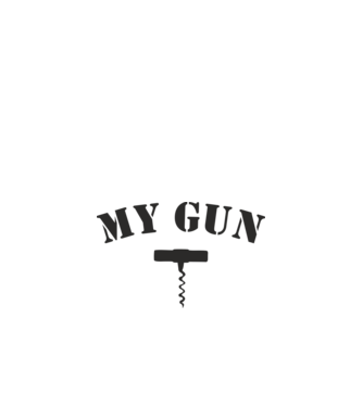 My Gun minta homokszín pólón