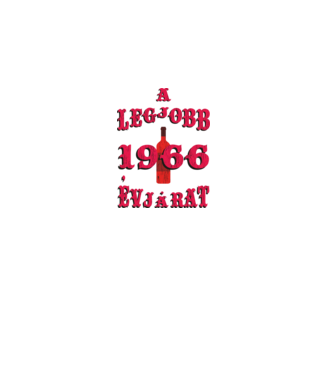 A legjobb évjárat 1966 minta szürke pólón