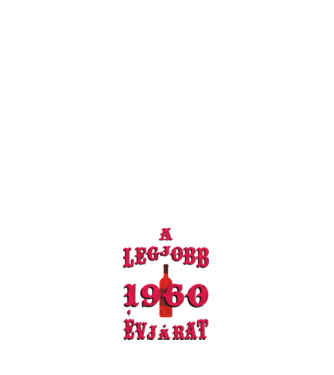 A legjobb évjárat 1960 minta fehér pólón