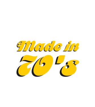 Made in 70's minta piros pólón