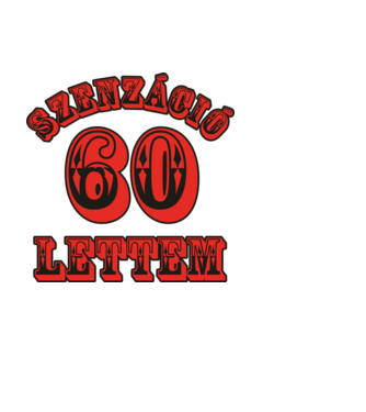 Szülinap 60 minta fekete pólón