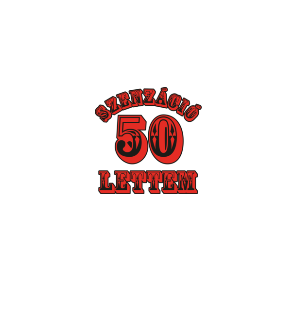 Szülinap 50 minta szürke pólón