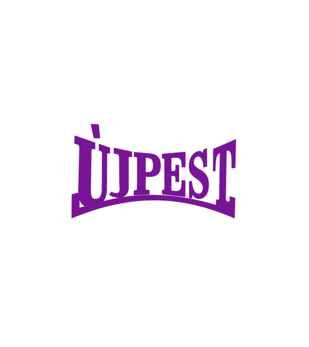 Újpest minta fehér pólón
