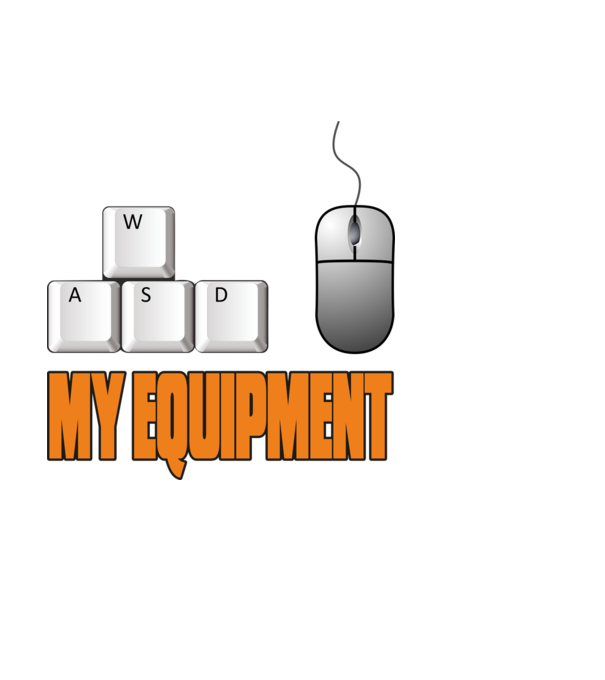 My Equipment minta világoskék pólón
