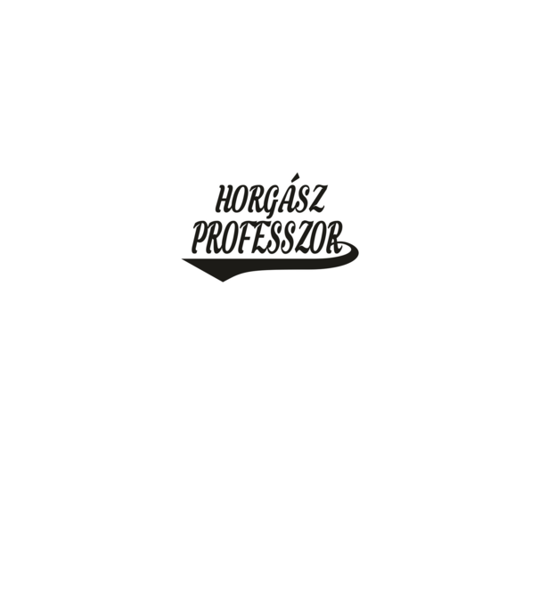 Horgász minta piros pólón