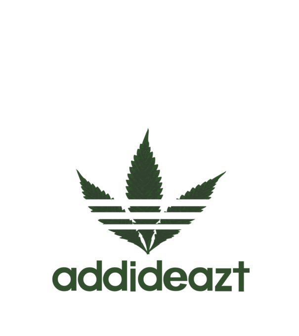 Kannabisz minta piros pólón