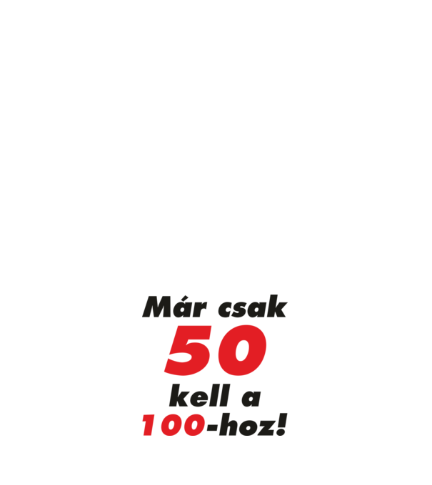 100 - 50 = 50 minta fehér pólón